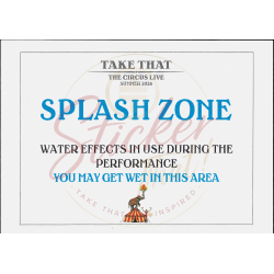 Take That Splash Zone poster