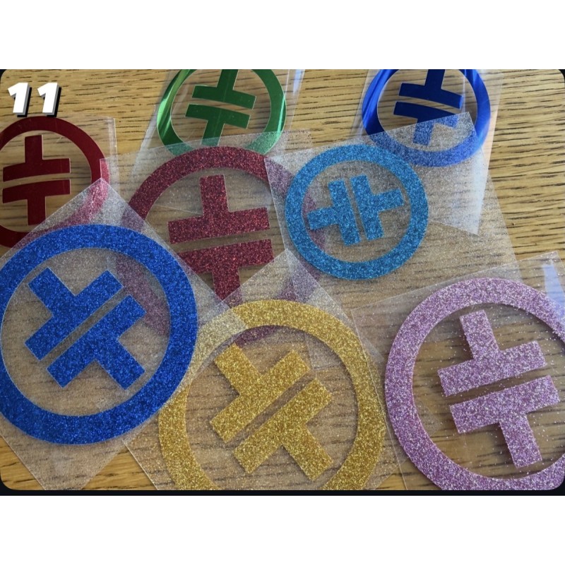 Take That Iron on Logo - Medium - Foil