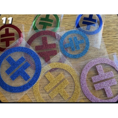 Take That Iron on Logo - Medium - Foil