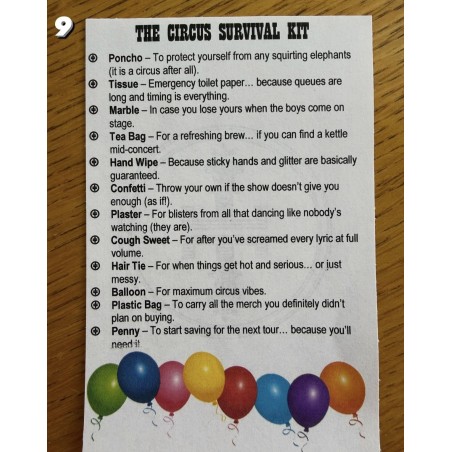 Circus Survival Kit