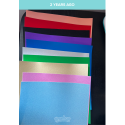 Small stickers - glitter (pack of 12)