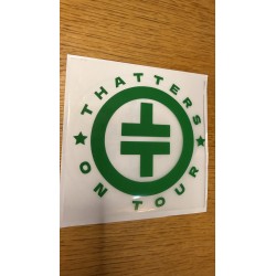 Thatters on Tour Sticker - Gloss