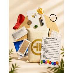 Circus Survival Kit - now with added face stickers!