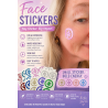 Glitter Face Stickers (4 pack)